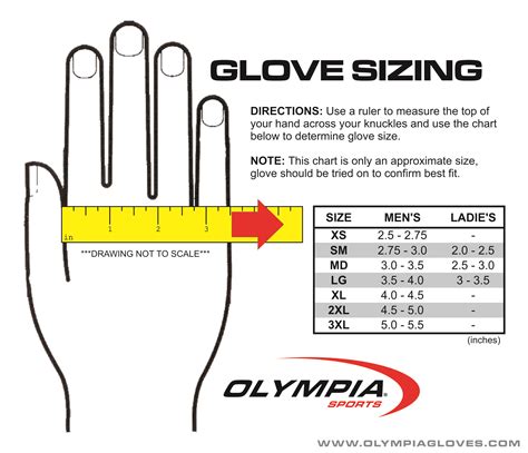 prada gloves size chart